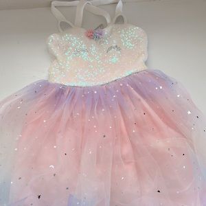 Zunie size 6 girls unicorn dress